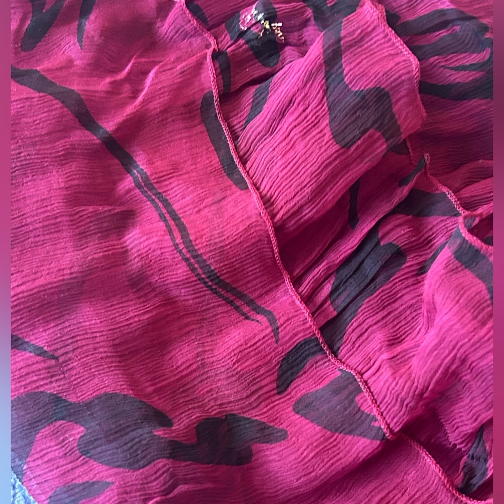 Silk sheer scarf